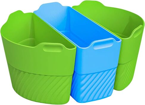 إدراج مقسم طباخ بطيء - فواصل سيليكون 3pcs متوافقة مع Crockpot - إدراج مقسم Crockpot - بطانة طباخ بطيء سيليكون ملونة لأواني 6 Qt - فواصل Pamelekh Kuker سيليكون in Kuwait