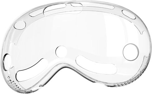 Compatible with Apple Vision Pro Case, Protective PC Clear Cover Case for Vision Pro VR Headset, Anti-Scratch and Shockproof Waterproof in Kuwait