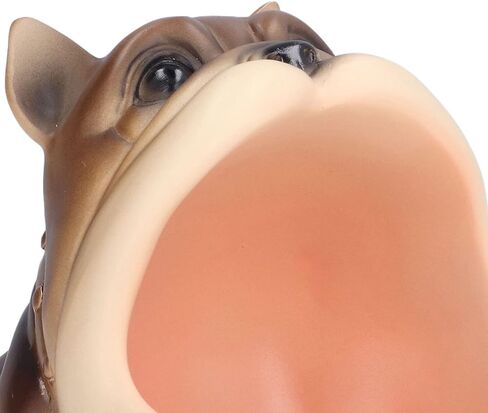 تمثال كلب من الراتنج من كيبجي، وعاء تخزين المفاتيح، وعاء تخزين مفتاح الفم الكبير للكلب، طبق مكتب مدخل ديكور، طبق من الراتنج لتخزين الحيوانات، حاوية أشتات للمكتب المنزلي، صينية تنظيم المجوهرات in Kuwait