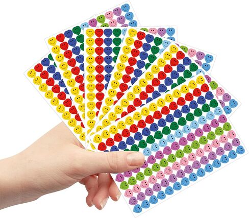 REGELETO 2800 Pack 0.6" Foil Star Stickers for Kids Reward, Foil Metallic Star Stickers for Incentive Chart,Student Planner and School Classroom Teacher Supplies or DIY (35 Sheets) in Saudi Arabia