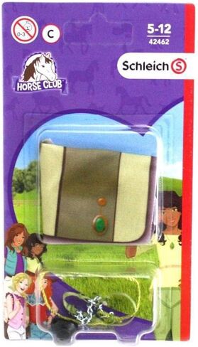 Schleich Blanket & Halter Sarah & Mystery, Horse Club-Blanket & Halter Sarah & Mystery, Colored in Saudi Arabia