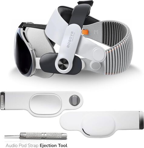 ComfortClasp — محول BoboVR M3 Pro لجهاز Apple Vision Pro - مريح - بدون ألم - بدون ضغط على الوجه - استرخاء - منتعش بعد الاستخدام لفترة طويلة in Saudi Arabia