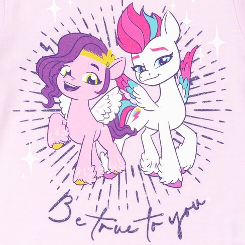 My Little Pony Pullover Graphic T-Shirt & French Terry Shorts in Saudi Arabia