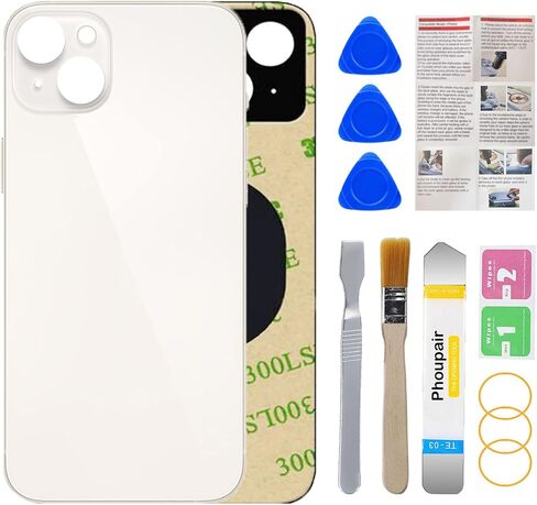 Phoupair OEM Rear Back Glass Replacement for iPhone 14 6.1 Inches with Professional Repair Tool Kit (Midnight) in Saudi Arabia