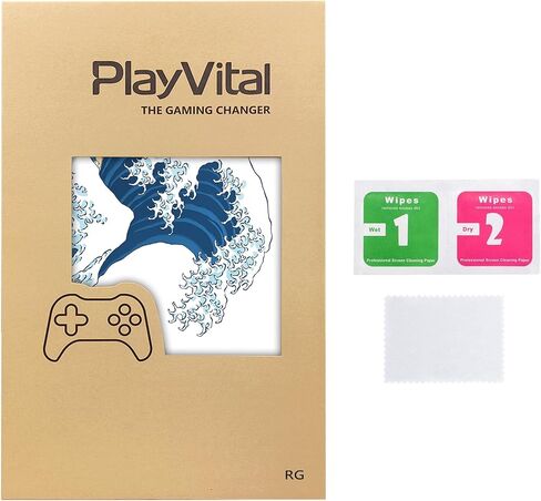 PlayVital Skins for ROG Ally Handheld Gaming Console - The Great Wave Off Kanagawa Wrap Cover Decal Sticker for ROG Ally Accessories, 2 Pack in Saudi Arabia