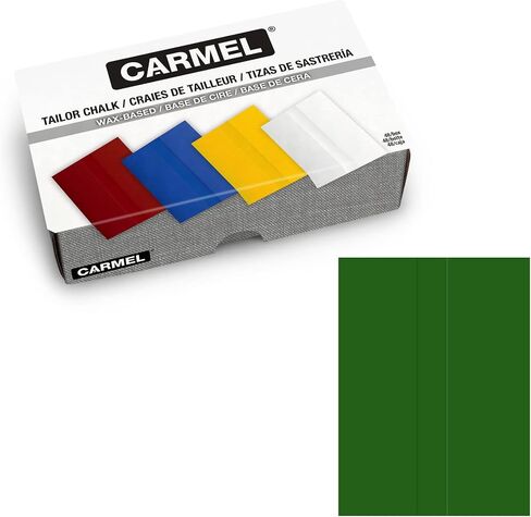 Carmel Tailors Chalk, Box of 48 (White), Super-Glide Tailor Crayon, Wax-Based Fabric Chalk in Saudi Arabia