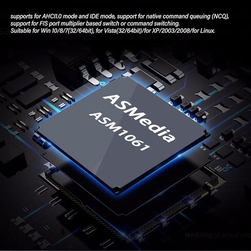 بطاقة تحكم PCIE إلى SATA 3.0، بطاقة توسيع PCIE إلى SATA 3.0 عالية السرعة، وضع AHCI1.0 IDE PCIE إلى بطاقة صفيف القرص SATA 3.0 لسطح المكتب in Kuwait