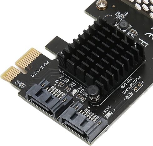 بطاقة تحكم PCIE إلى SATA 3.0، بطاقة توسيع PCIE إلى SATA 3.0 عالية السرعة، وضع AHCI1.0 IDE PCIE إلى بطاقة صفيف القرص SATA 3.0 لسطح المكتب in Kuwait