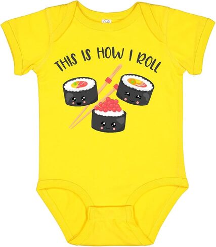 بدلة الأطفال Inktastic Kawaii How I Roll Sushi in Kuwait