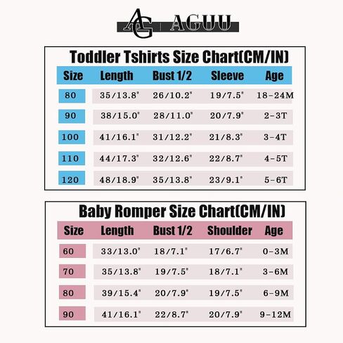 AG AGUU Big Brother/Sister Shirt Toddler Baby Boy Girl Announcement T-Shirt Newborn Romper Infant Onesie Matching Outfit Tee in Saudi Arabia