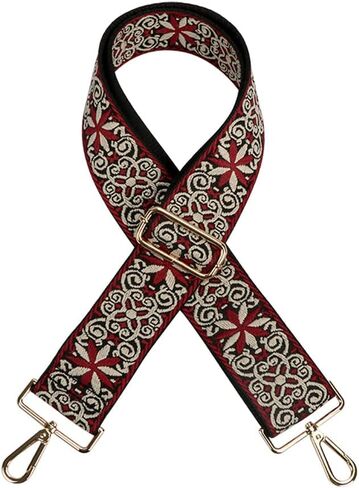Adjustable Purse Strap Guitar Strap Shoulder Bag Sling Bag Purse Strap Replacement Crossbody Grilles Silver Clasp Olive Green in Saudi Arabia