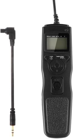 جهاز تحكم عن بعد للكاميرا بمؤقت LCD لكاميرا Canon EOS R5، 6DII، 5D IV III II، 5DS 5DR، 7D II، 1D X II، 1D، 1DS II، III، Mark III، IV/1DC 1DX D60 5D 7D Series in Saudi Arabia