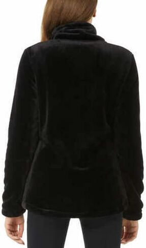 32 Degrees Heat Womens Full Zip Plush Jacket (Large, Black) in Saudi Arabia