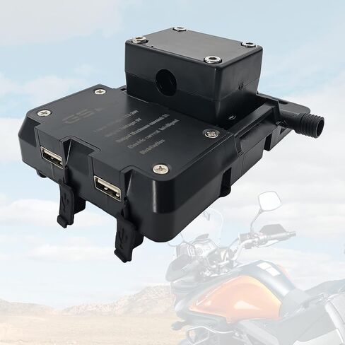 حامل هاتف للدراجات النارية مع شاحن GPS ودعامة ملاحة للهاتف المحمول متوافق مع R1200GS ADV F700GS F800GS CRF1000L Africa Twin 12 مم in Kuwait