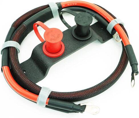 [DaisyAuto] Can-Am X3 High Volt Battery Jump Post, Quick & Easy Charging - Fits 2 & 4 Seat Maverick X3 - Water Resistant High Voltage Cables, Fits in Factory Holes and Hardware in Saudi Arabia