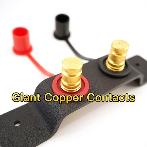 [DaisyAuto] Can-Am X3 High Volt Battery Jump Post, Quick & Easy Charging - Fits 2 & 4 Seat Maverick X3 - Water Resistant High Voltage Cables, Fits in Factory Holes and Hardware in Saudi Arabia