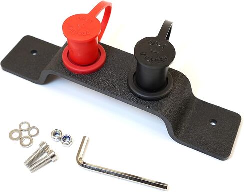 [DaisyAuto] Can-Am X3 High Volt Battery Jump Post, Quick & Easy Charging - Fits 2 & 4 Seat Maverick X3 - Water Resistant High Voltage Cables, Fits in Factory Holes and Hardware in Saudi Arabia