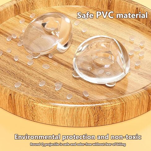 Corner Protectors for Baby -New Improved Edge Protector for Baby – Transparent Corner Protectors - Baby Proof Bumper & Cushion to Cover Sharp Furniture & Table Edges （20 Pack） in Kuwait