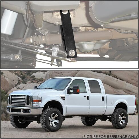 DNA MOTORING ZTL-Y-0265 2" Steel Front Leveling Shackle Kit Compatible with 1999-2005 F250 F350 Super Duty/Excursion, 4WD Models in Saudi Arabia