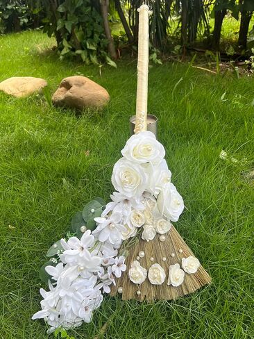 Wedding Jump Broom Wedding Brooms DIY Wedding Jumping The Jump Broom Ceremony Bridal Design Your Own Bridal Accessory (DIY Broom) in Saudi Arabia