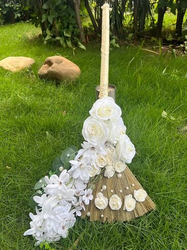 Wedding Jump Broom Wedding Brooms DIY Wedding Jumping The Jump Broom Ceremony Bridal Design Your Own Bridal Accessory (DIY Broom) in Saudi Arabia
