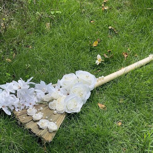 Wedding Jump Broom Wedding Brooms DIY Wedding Jumping The Jump Broom Ceremony Bridal Design Your Own Bridal Accessory (DIY Broom) in Saudi Arabia