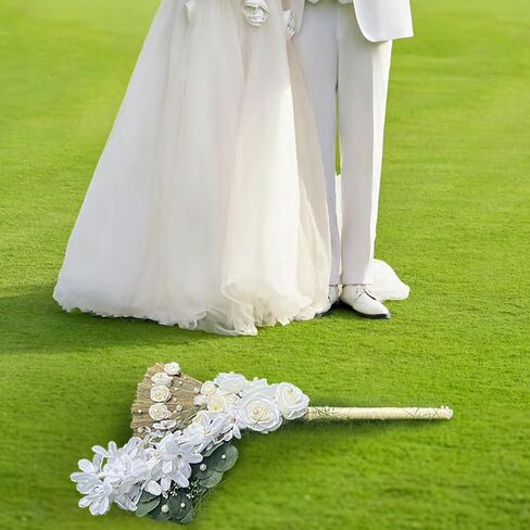 Wedding Jump Broom Wedding Brooms DIY Wedding Jumping The Jump Broom Ceremony Bridal Design Your Own Bridal Accessory (DIY Broom) in Saudi Arabia