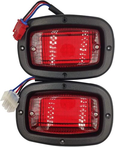 مصابيح خلفية LED لنادي السيارات بدوام كامل DS LED 1982- مجموعة مصابيح خلفية LED لعربة الجولف الأحدث، (2) مصابيح خلفية LED 3 أسلاك، 1017035 in Saudi Arabia