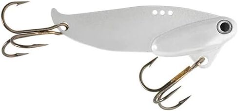 طعم ملعقة VIB معدنية صلبة من BUCKEYE LURES مع خطافات مشبك VMC | طُعم صيد متين مقاوم للتقطيع لصيد الأسماك في المياه العميقة in Kuwait