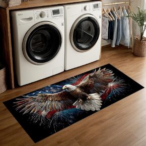 Coconut Grove Summer Runner Rug 20x47 inch Non-Slip Waterproof Laundry Room Rug Kitchen Runner Bathroom Mat with Festive Designs,Outdoor Indoor Entryway Floor Mat Home Decor in Saudi Arabia