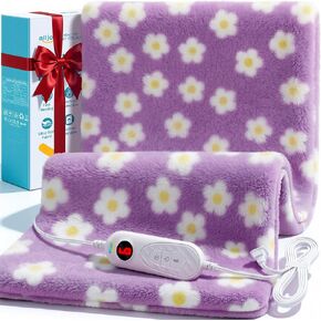 ALLJOY Heating Pad for Back Pain Relief, Super Soft Heating Pad for Period Cramps, FSA Eligible HSA, Birthday Gifts for Women Mom Wife Her, Heating Pad for Back Shoulder Neck Knee, 24" x 12" in Saudi Arabia