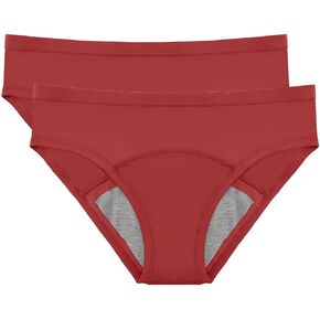 CARER Cotton Period Underwear Reusable Absorbent Brief Washable Leak-Proof Menstrual Bikini Incontinence Panties for Women in Saudi Arabia
