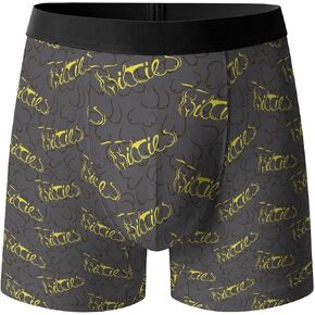 Mens 6'' Underwear Boxer Briefs Funny Boxers for Men Breathable Soft Short Moisture Wicking Underwear Gifts for Men in Saudi Arabia