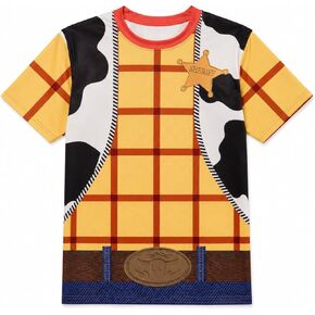 ComfyCamper Mens Western Cowboy Sheriff T Shirt Adults Men Womens Tee Cosplay Halloween Christmas Costumes in Kuwait