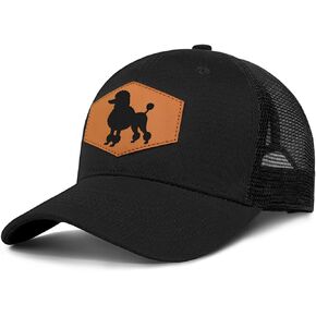 Poodle Baseball Cap for Dog Lovers,Adjustable Baseball Hats for Men Women Black in Saudi Arabia