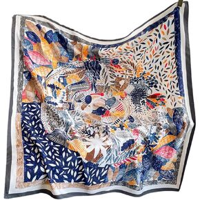 iiimmu Head Scarf Satin Scarf for Women 35 Inch Large Square Hair Scarves Neck Silk Scarves in Saudi Arabia