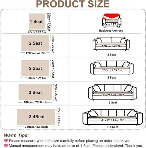 OTOB Couch Cover for Dogs Washable Pet Friendly, Non Slip Plush Funny Fuzzy Loveseat Sofa Cushion Slipcovers, All Seasons Geometric Jacquard Soft & Cozy Pet Bed Mat Protector (Coffee, 27.6" x 47.2") in Saudi Arabia