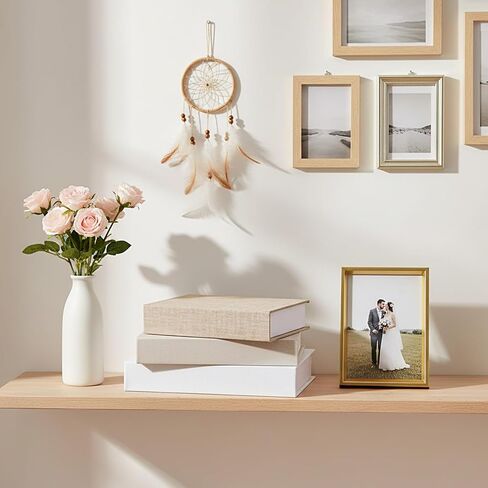6 Pcs Faux Decorative Books Set for Home Decor Modern Linen Covered Fake Book Boxes for Bookshelf Shelves Coffee Table Mantel Tiered Tray Hotel Stacked Display in Kuwait