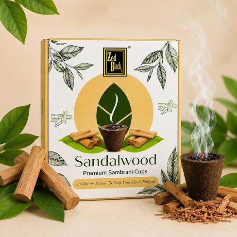 Sambrani Premium Dhoop Cups – 12 Count | Charcoal-Free Natural Incense Cups | Long-Lasting Fragrance for Prayer, Meditation, Spiritual Rituals & Home Aroma | Krishnascents. in Saudi Arabia