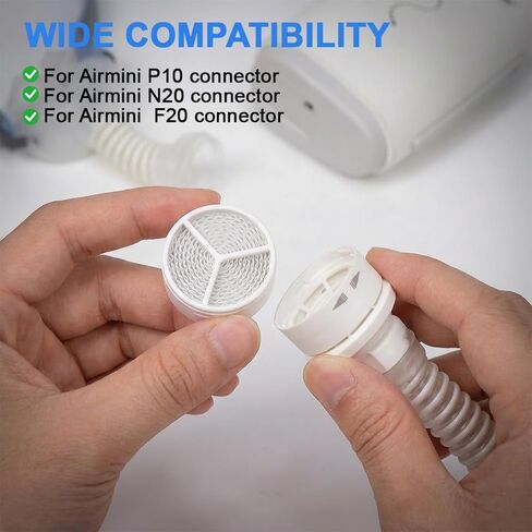 Waterless Humidifiers for HumidX Plus Compatible with Air Mini Device 10 Pack Filters Compatible with Airmini P10 Nasal Pillow, N20, F20 Nasal Mask in Saudi Arabia