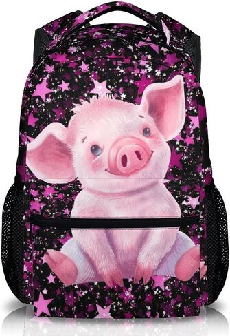 Girls Backpack for School Cute Animal Backpacks for Kids Back to School Supplies, 17 Inch Leisure Bookbag for Travel Preschool Elementary Kindergarten in Saudi Arabia