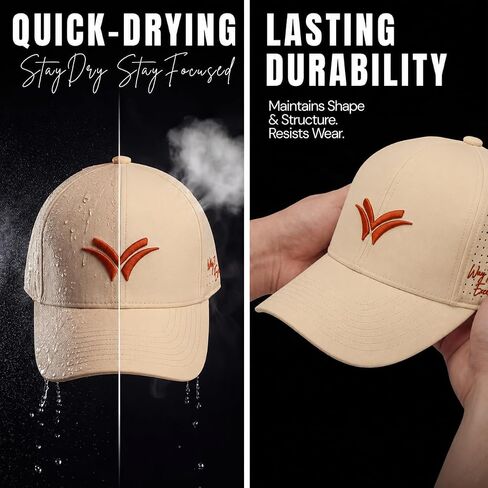 Performance Baseball Cap Unisex – Lightweight Breathable Athletic Hat, Water Resistant for Sports & Summer in Saudi Arabia