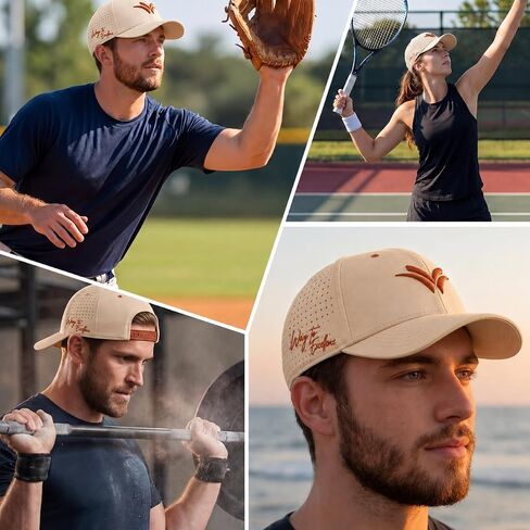 Performance Baseball Cap Unisex – Lightweight Breathable Athletic Hat, Water Resistant for Sports & Summer in Saudi Arabia