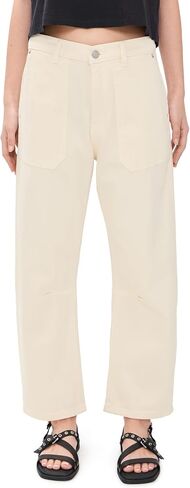 DL1961 Women's Bilie Easy Barrel High Rise Pants in Kuwait