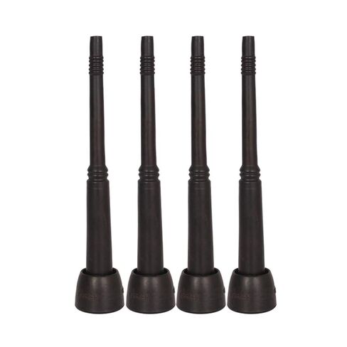 4 قطع من بطانات آلة الحلب، بطانة حليب سوداء، بطانات أكواب حلمة مطاطية ناعمة لصناعة تربية الماشية، آلة حلب البقر، ملحقات التثبيت ببساطة in Kuwait