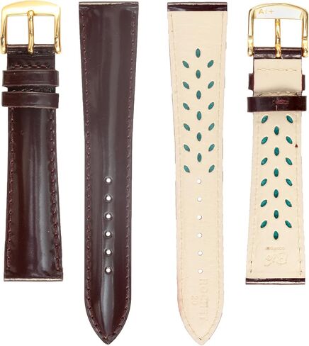 ROCHET WATCH BANDS No. 503 Fine Smooth Calfskin Leather - Aeroconfort Leather Watch Bands, Anti-Allergic Band for Men Women Fashion Watches, ZRC-503 in Saudi Arabia
