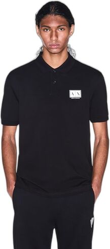 Armani Exchange Box Logo Polo in Saudi Arabia