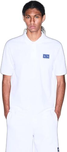 Armani Exchange Box Logo Polo in Saudi Arabia