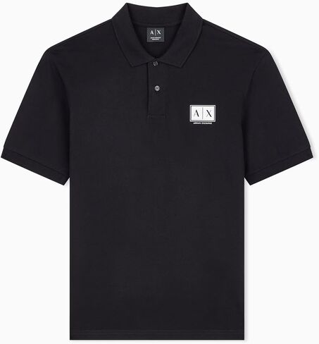Armani Exchange Box Logo Polo in Saudi Arabia