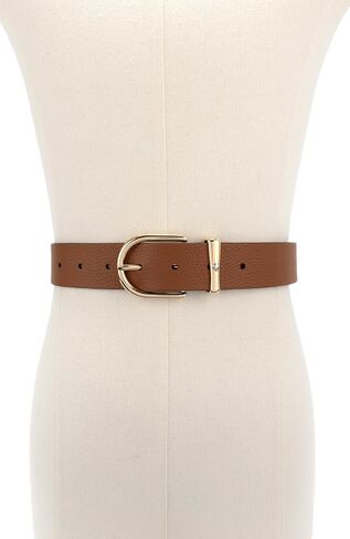 kate spade new york Women's 1.4 Inch 2-tone Molten Loop Belt, Stylish Accessory for Everyday, Adjustable Fit in Kuwait